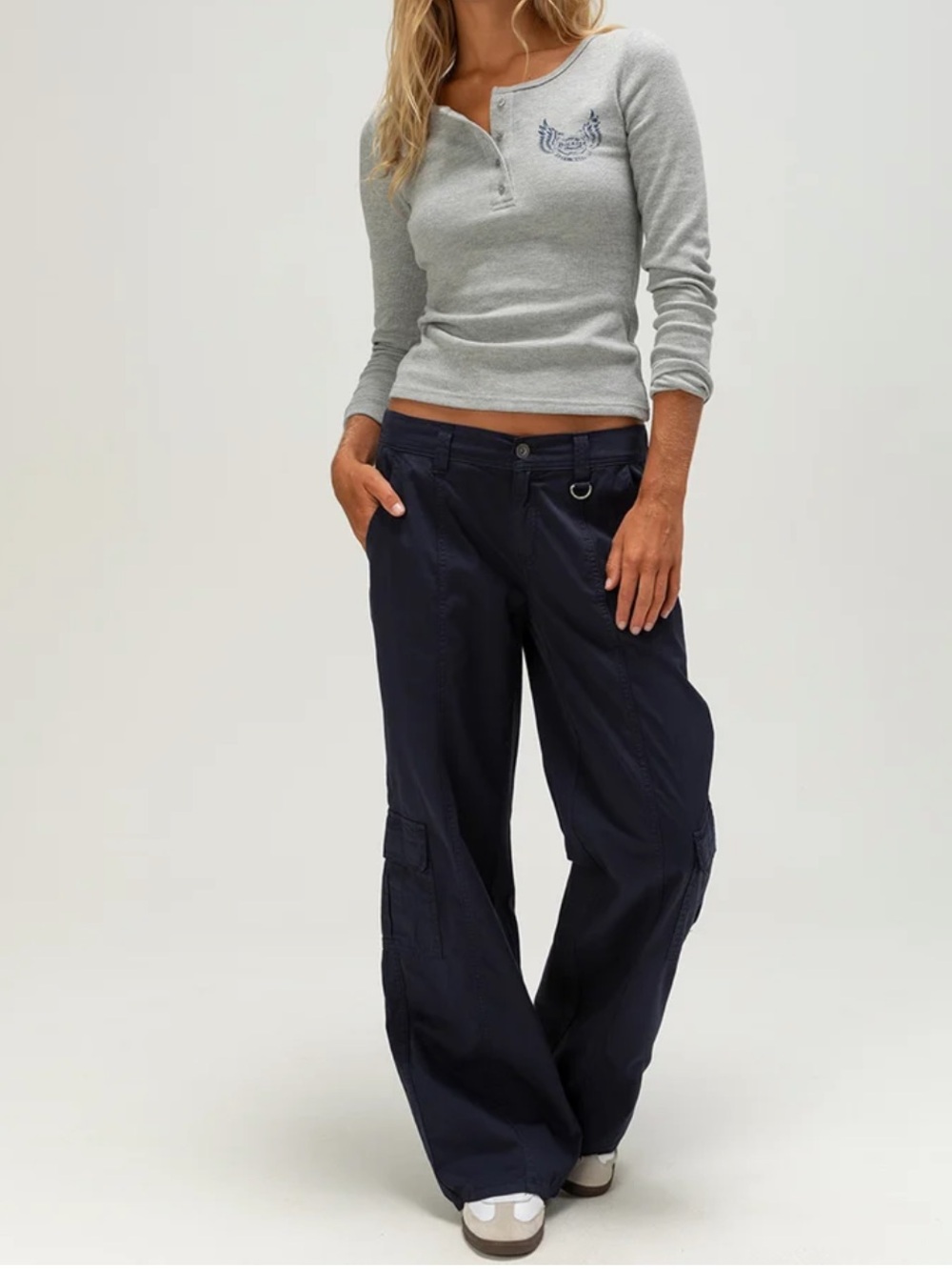 Tillys Dickies Women’s Navy Cargo Pants
